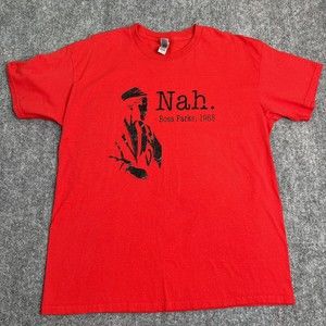 Rosa Parks Graphic T Shirt Womens Size Large Short Sleeve Red Cotton